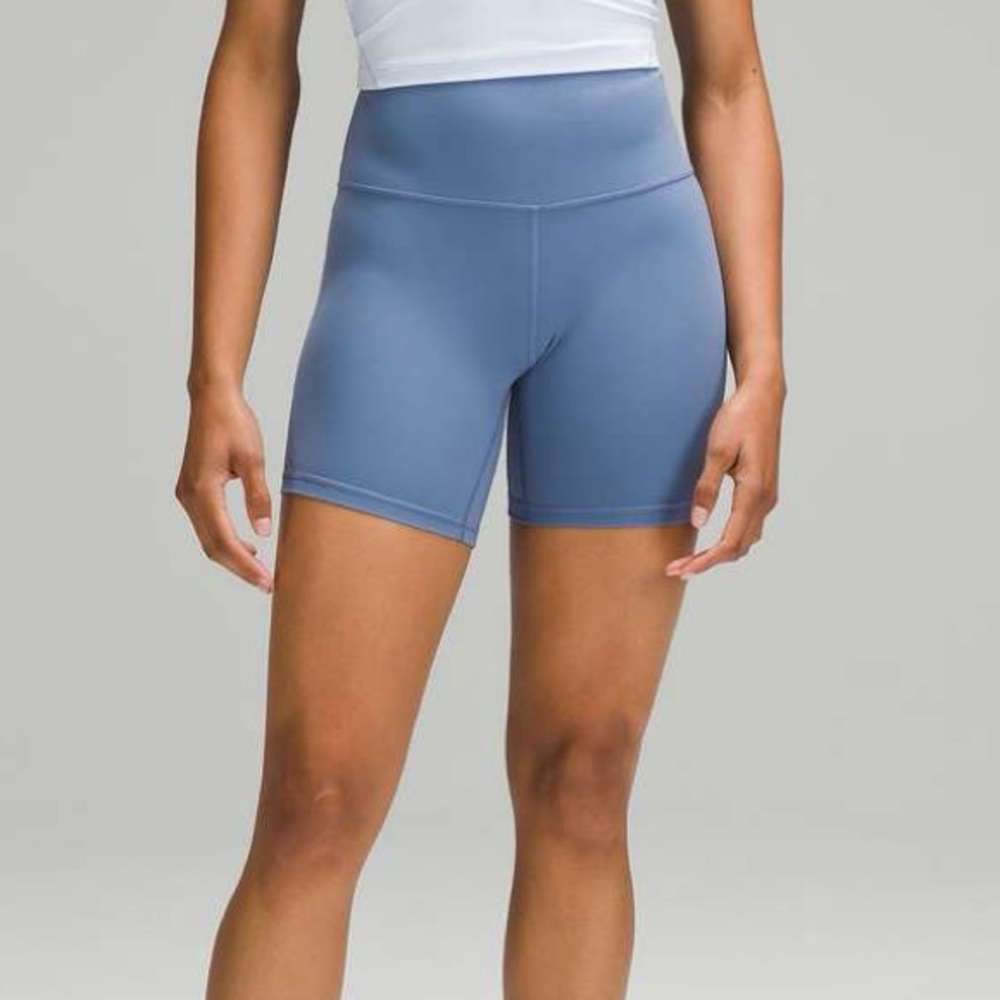 NWOT lululemon Align High-Rise Short 6" Oasis Blue